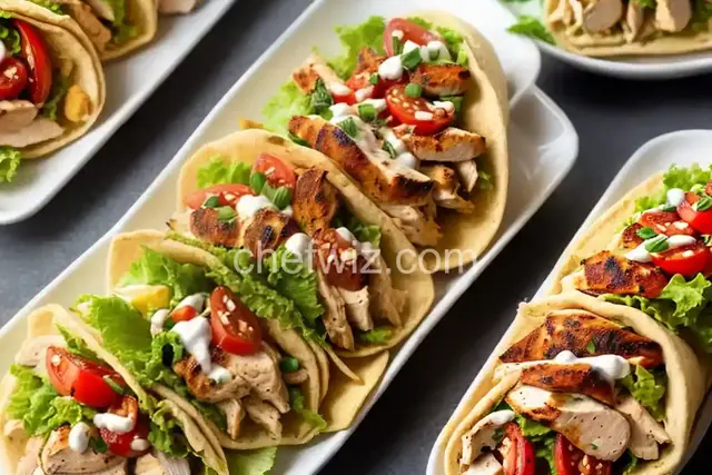 Yogurt-Marinated Chicken Shawarma