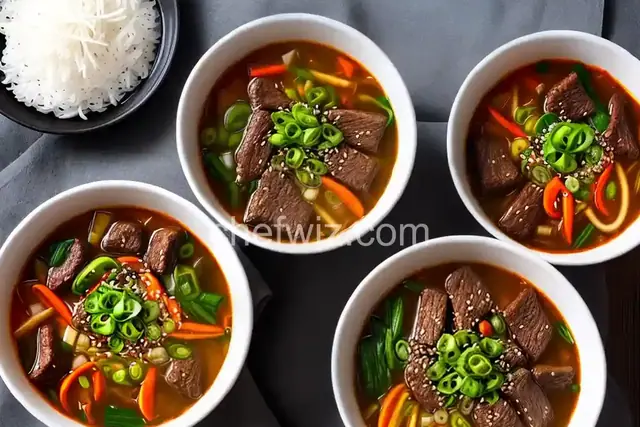 Yukgaejang: Spicy Korean Beef Soup