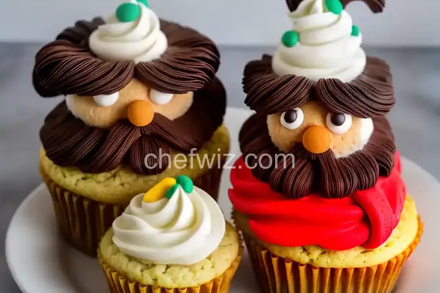 Yukon Cornelius Pull-Apart Cupcake Cake