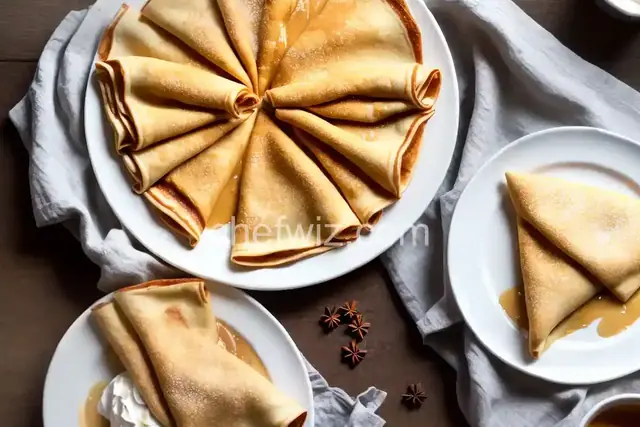 Yummy Apple Cinnamon Crepes