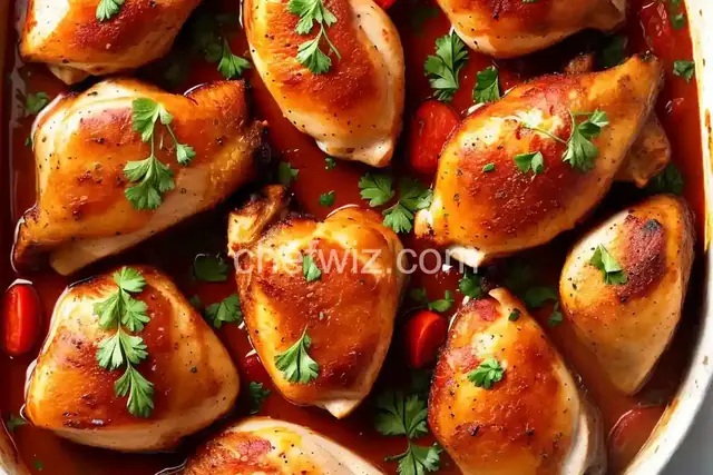 Yummy Baked Chicken Drummies