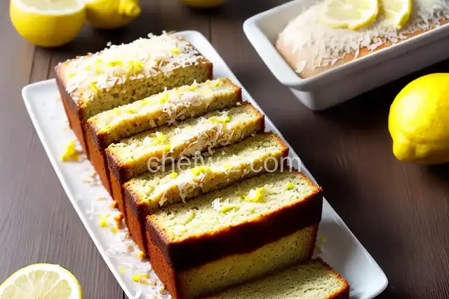 Yummy Lemon Coconut Loaf