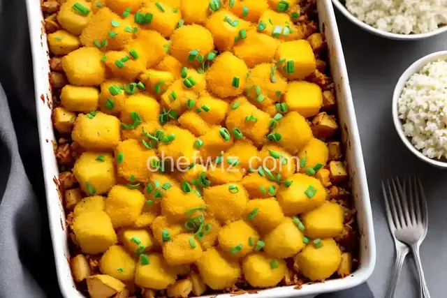 Yummy Tater Tot Casserole
