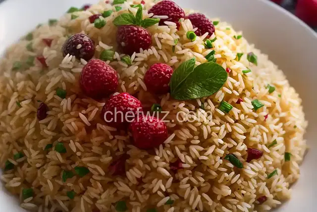 Zereshk Polo (Persian Barberry Rice)