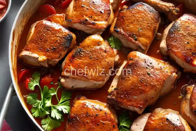 Zhug-Marinated Chicken Thighs