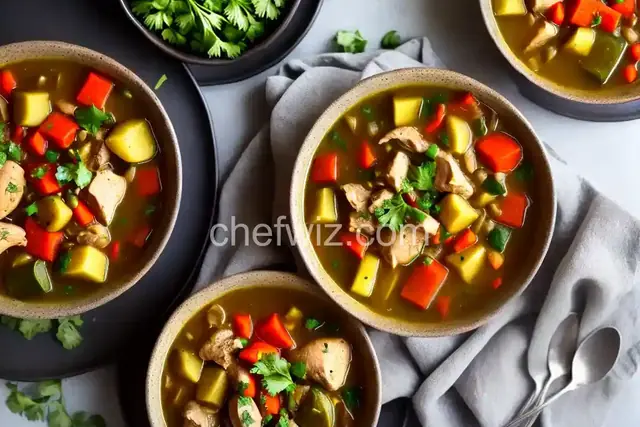 Zimbabwean Chicken and Vegetable Soup