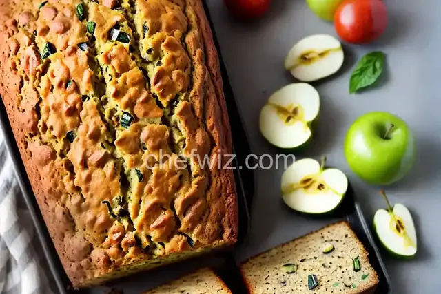 Zucchini Apple Bread