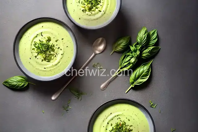 Zucchini-Basil Soup