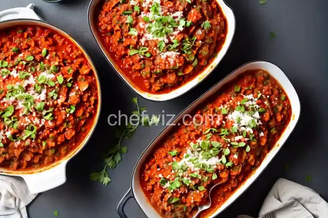 Zucchini Bolognese