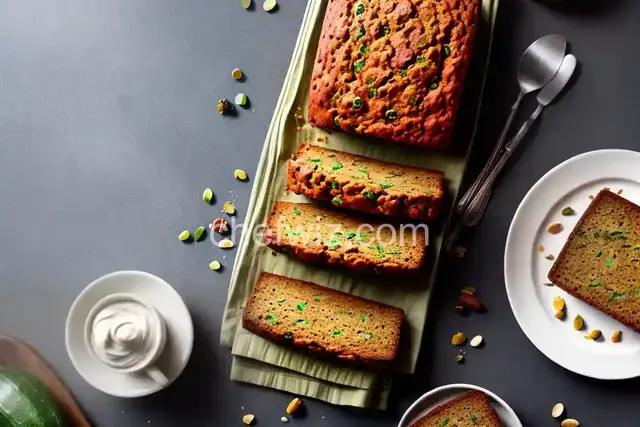 Zucchini Bread with Dried Fruits and Nuts