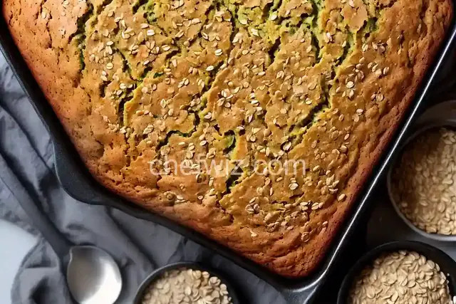 Zucchini Bread with Oats