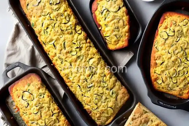 Zucchini Cheesy Bread