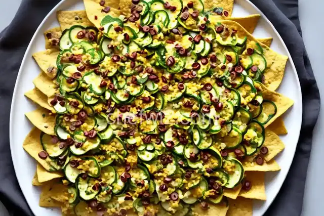 Zucchini Chip Nachos
