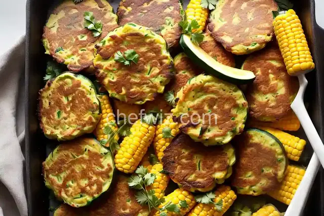 Zucchini-Corn Fritters