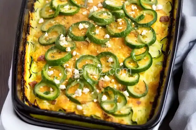 Zucchini-Feta Casserole