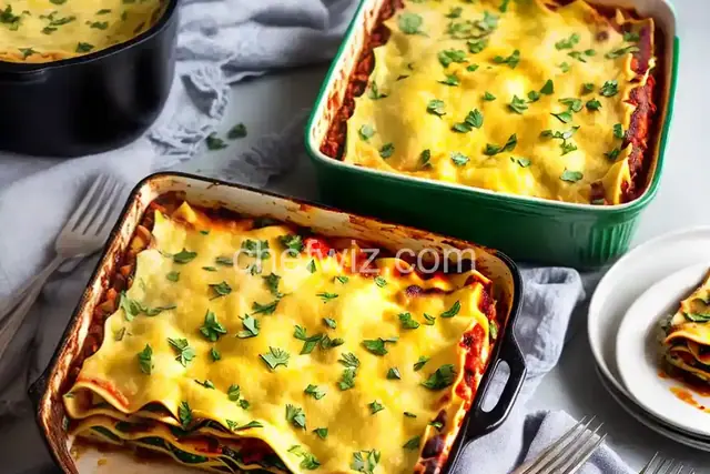 Zucchini Lasagna