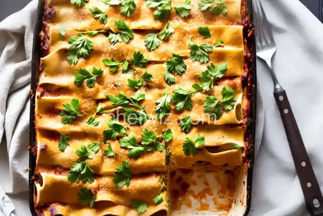 Zucchini Lattice Lasagna