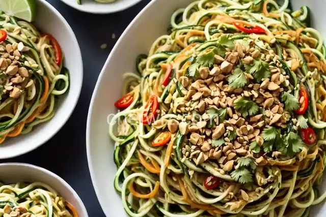 Zucchini Noodles Pad Thai