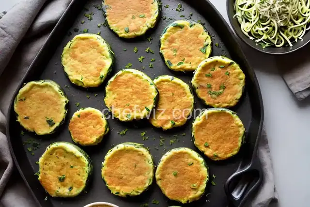 Zucchini-Parmesan Cheese Fritters