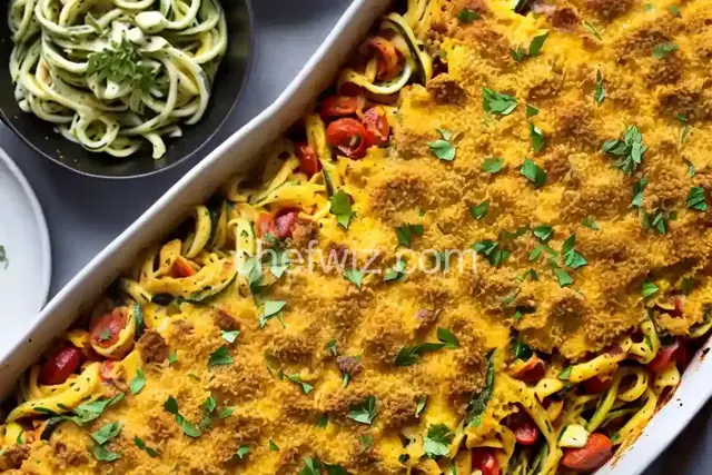 Zucchini Pasta Bake
