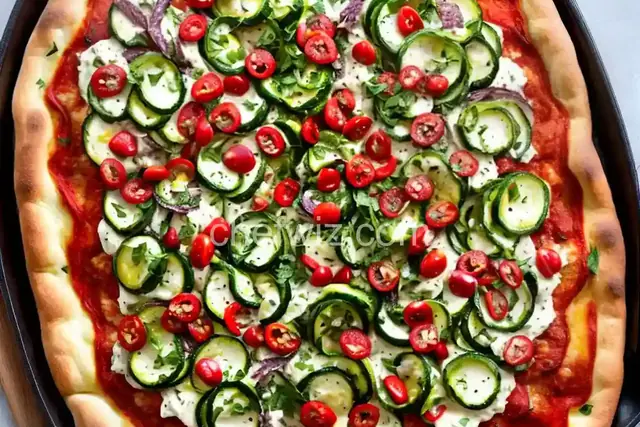 Zucchini Pizza