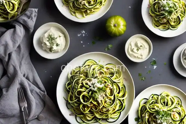 Zucchini Ribbon Pasta