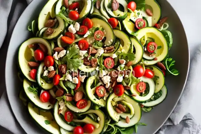 Zucchini Ribbon Salad