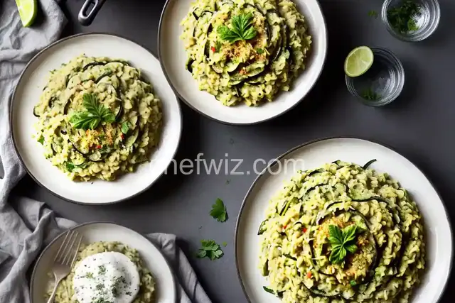 Zucchini Risotto