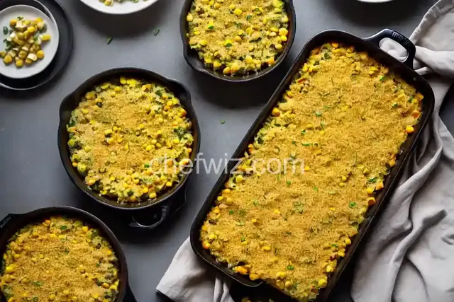 Zucchini, Squash, and Corn Casserole