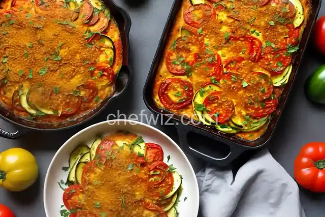 Zucchini Tomato Bake