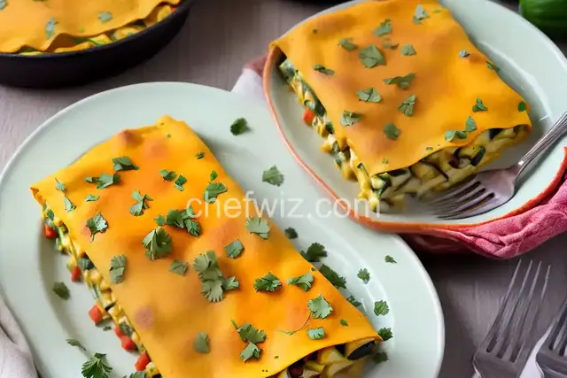 Zucchini-Tortilla Casserole (Pastel Azteca)
