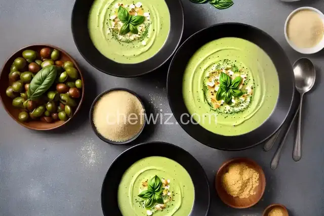Zucchini and Basil Soup