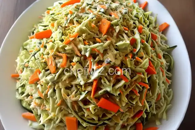 Zucchini and Carrot Coleslaw