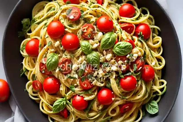 Zucchini and Cherry Tomato Pasta