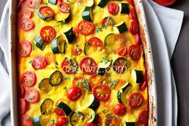 Zucchini e Pomodori Gratinati (Zucchini and Tomato Gratin)