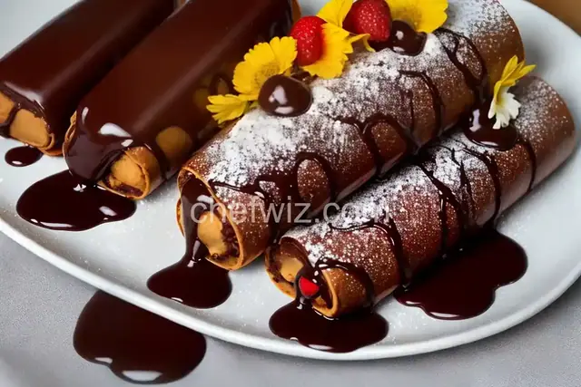 chocolate chimichanga