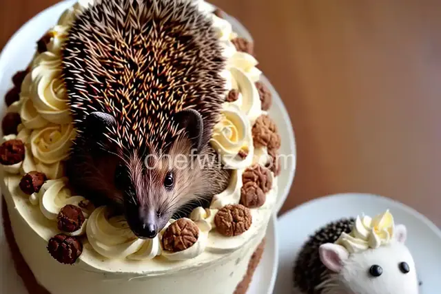 hedgehog cake