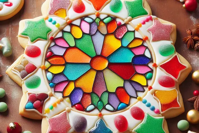 Stained Glass Windows Cookies