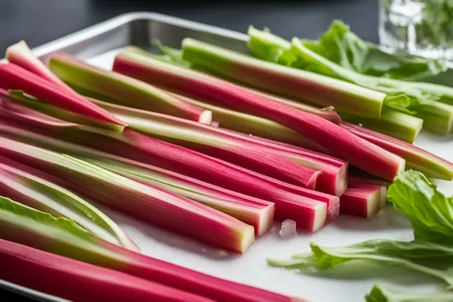 How To Freeze Rhubarb (Perfect For Long Term Storage)