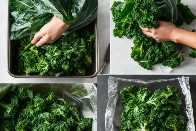 How to Freeze Kale for Smoothies and More