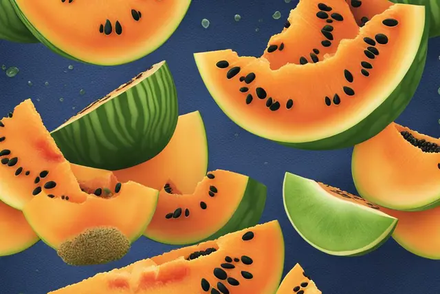 Signs of a Ripe Cantaloupe