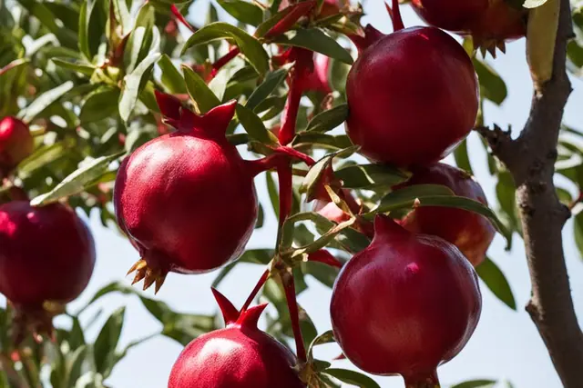 How to Tell When Pomegranates are Ripe