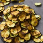 Air Fryer Zucchini Chips compressed image3