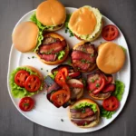 Bacon Wrapped Hamburgers compressed image1