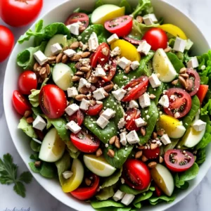 Best Salad Recipes Easy Greek Salad compressed image3