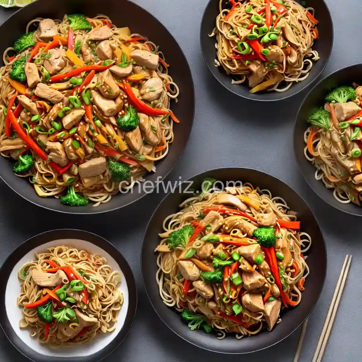 Cantonese Chicken Chow Mein compressed image1