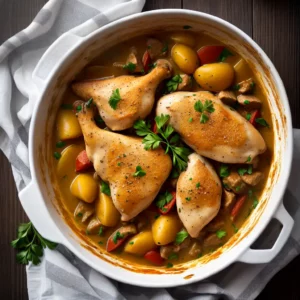 Chef Johns Chicken Fricassee compressed image1