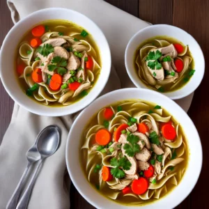 Chef Johns Homemade Chicken Noodle Soup compressed image1