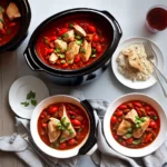 Chicken Cacciatore in a Slow Cooker compressed image1