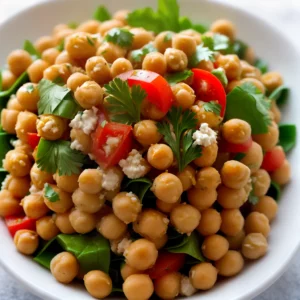 Chickpea Recipes Best Chickpea Salad compressed image3